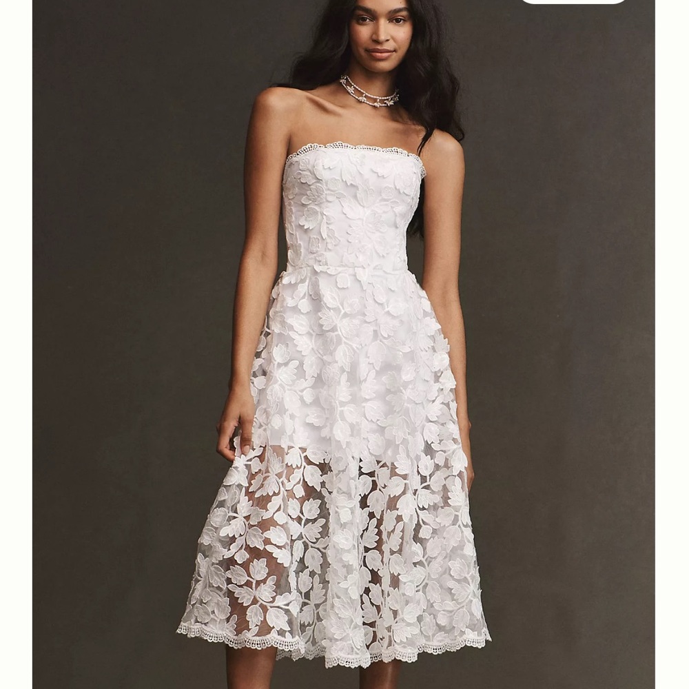 Helsi Florence Strapless A-Line Midi Dress